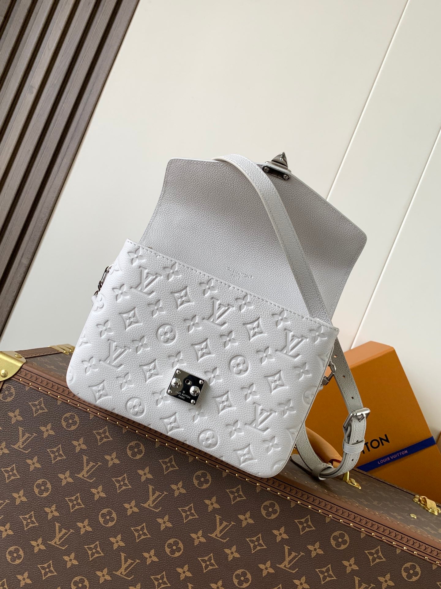 LV Pochette Métis 25cm Brume Gray Cowhide mysite