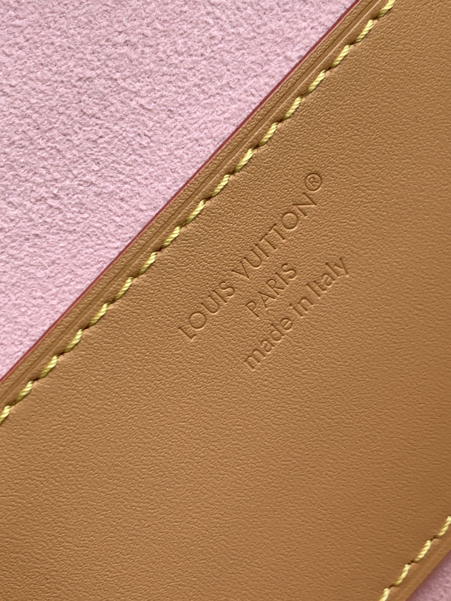 LV SS25 Fan Bag Grey White Damier Graphite 268345 mysite