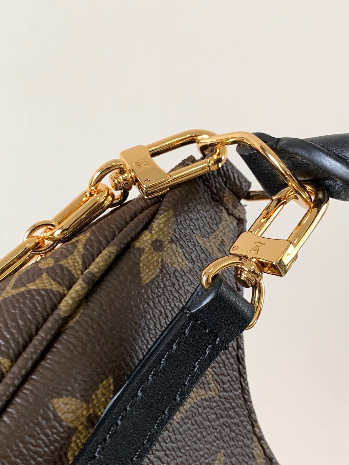 LV Catchy PM 24cm Brown Monogram Canvas & Cowhide mysite