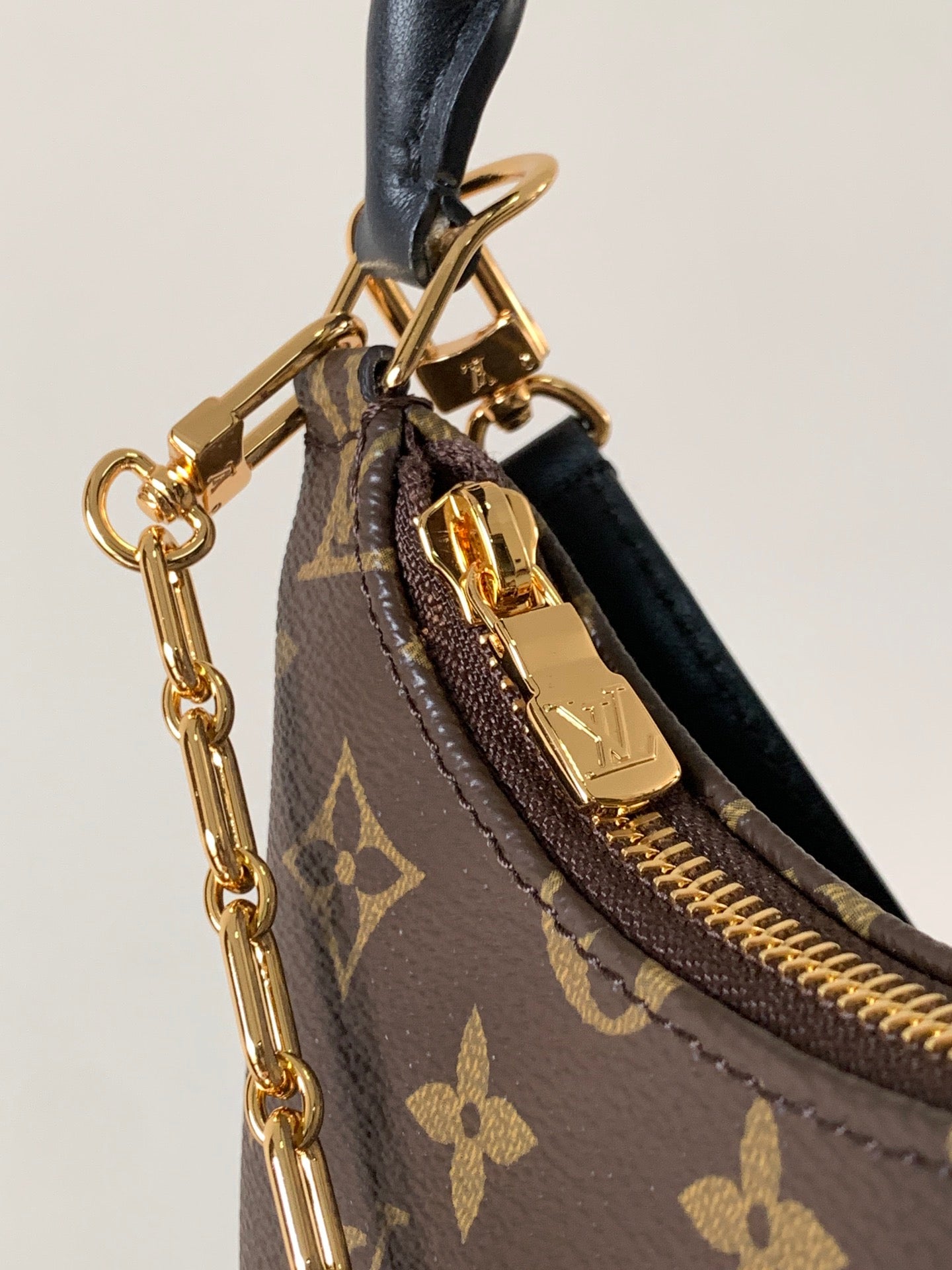 LV Catchy PM 24cm Brown Monogram Canvas & Cowhide mysite