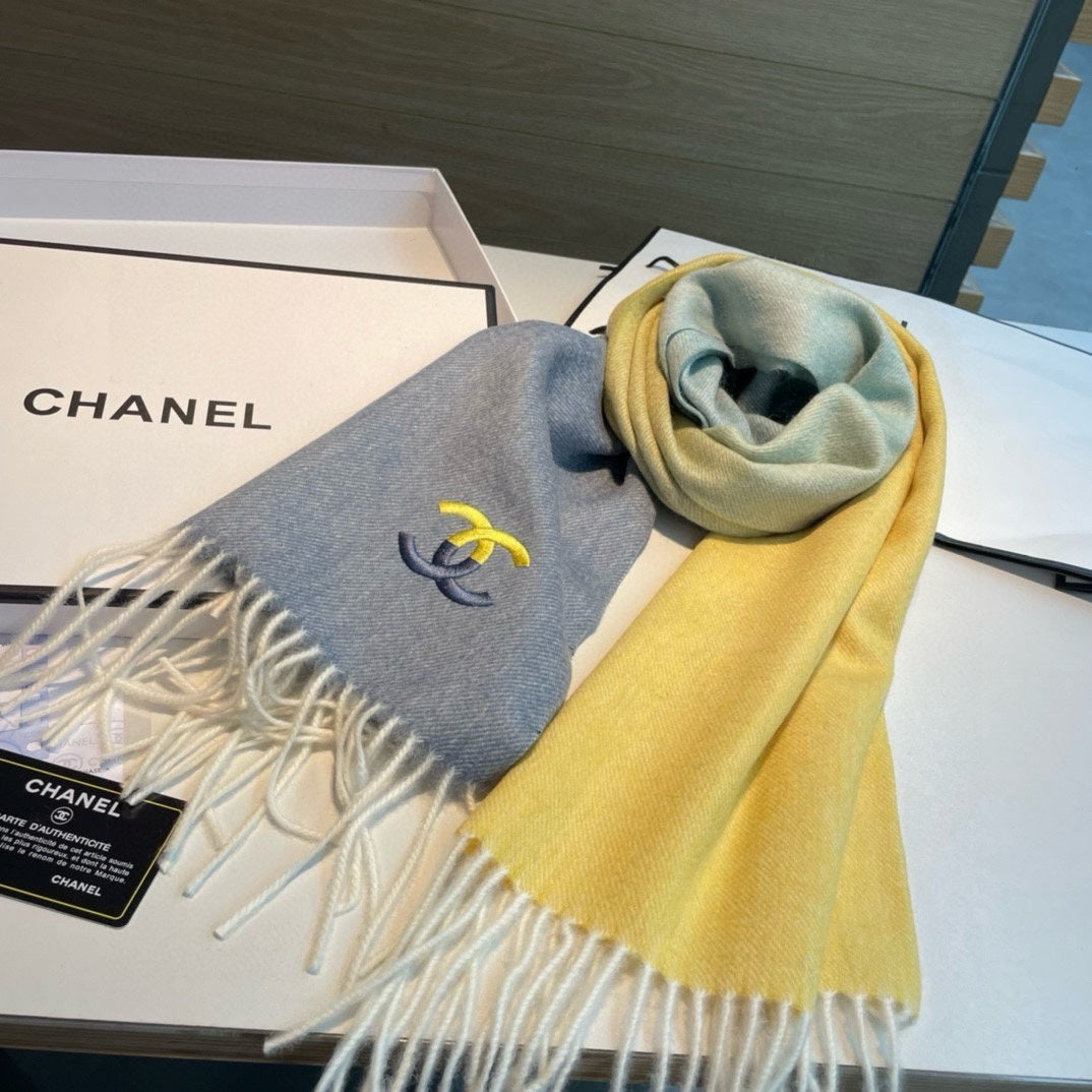 SCARF 180 CM IN COLORFUL CASHMERE 387914 mysite