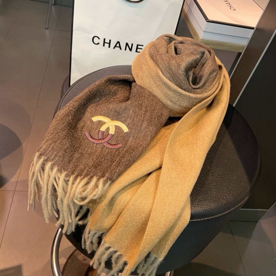 SCARF 180 CM IN COLORFUL CASHMERE 387915 mysite