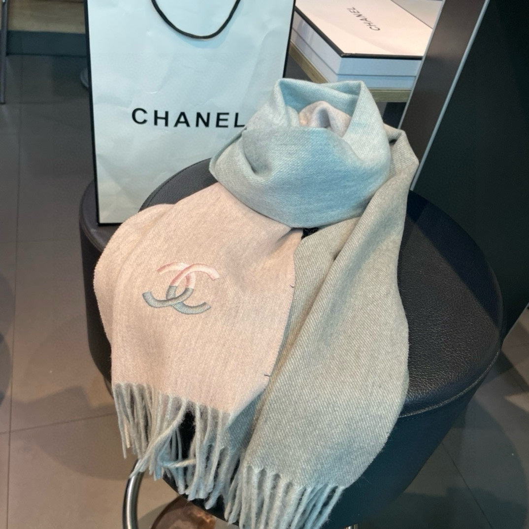 SCARF 180 CM IN COLORFUL CASHMERE 387916 mysite