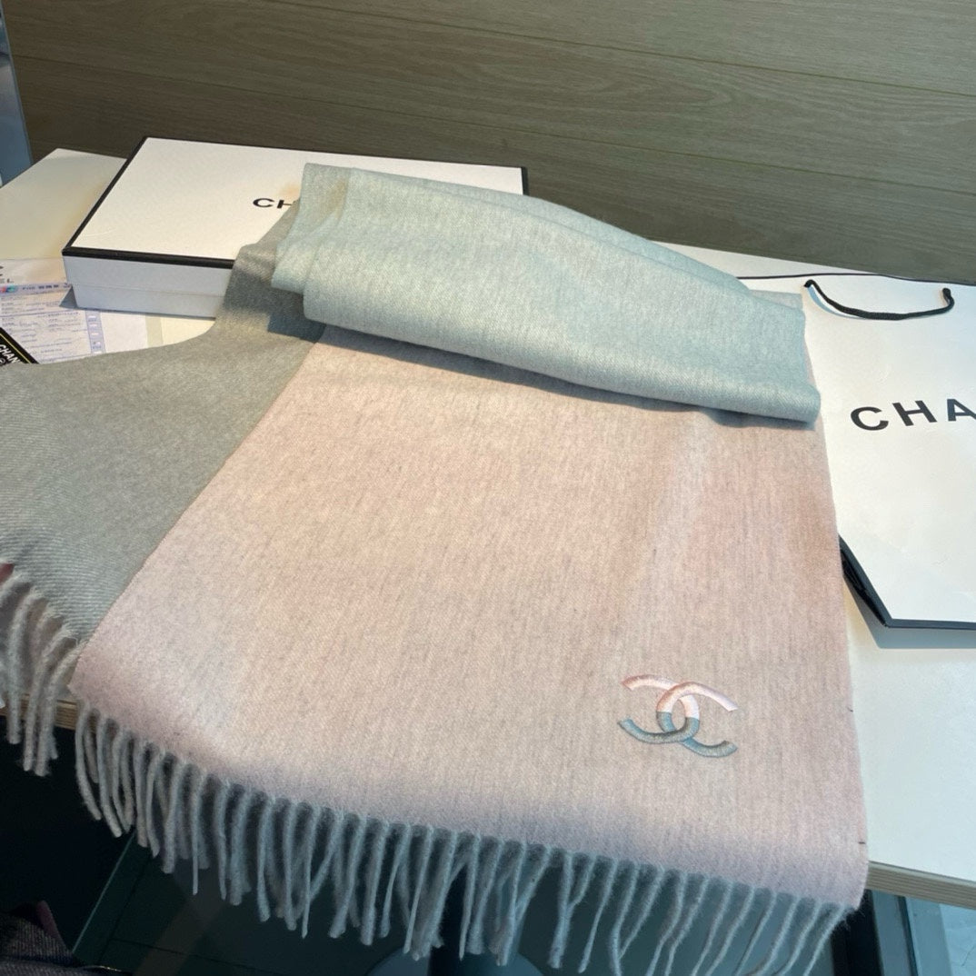 SCARF 180 CM IN COLORFUL CASHMERE 387916 mysite
