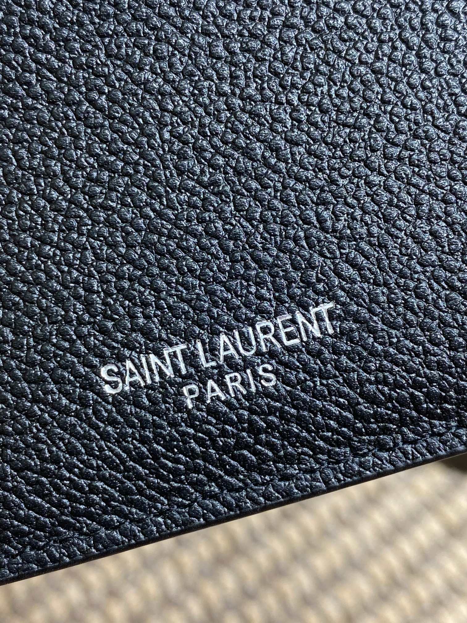 YSL Zip Card Case Cowhide mysite
