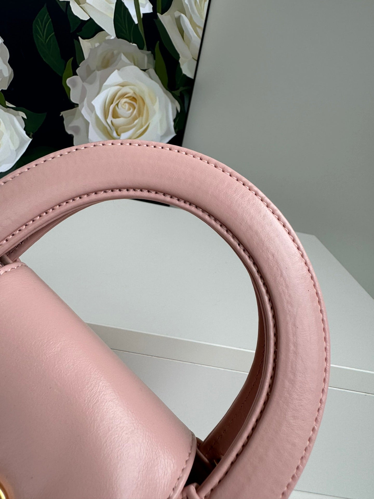 cc 24a nano 19cm kelly shopper bag pastel pink lambskin mysite