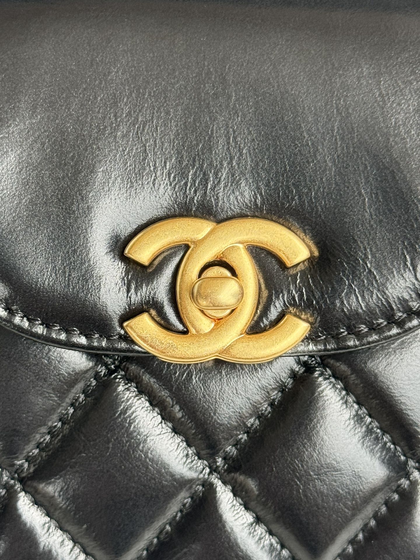 cc 24a nano 19cm kelly shopper bag black lambskin mysite