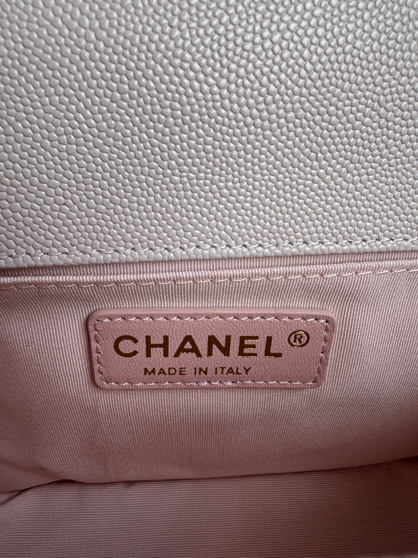BOY BAG WITH GOLD HARDWARE MEDIUM 25 IN PINK NUDE CALFSKIN mysite