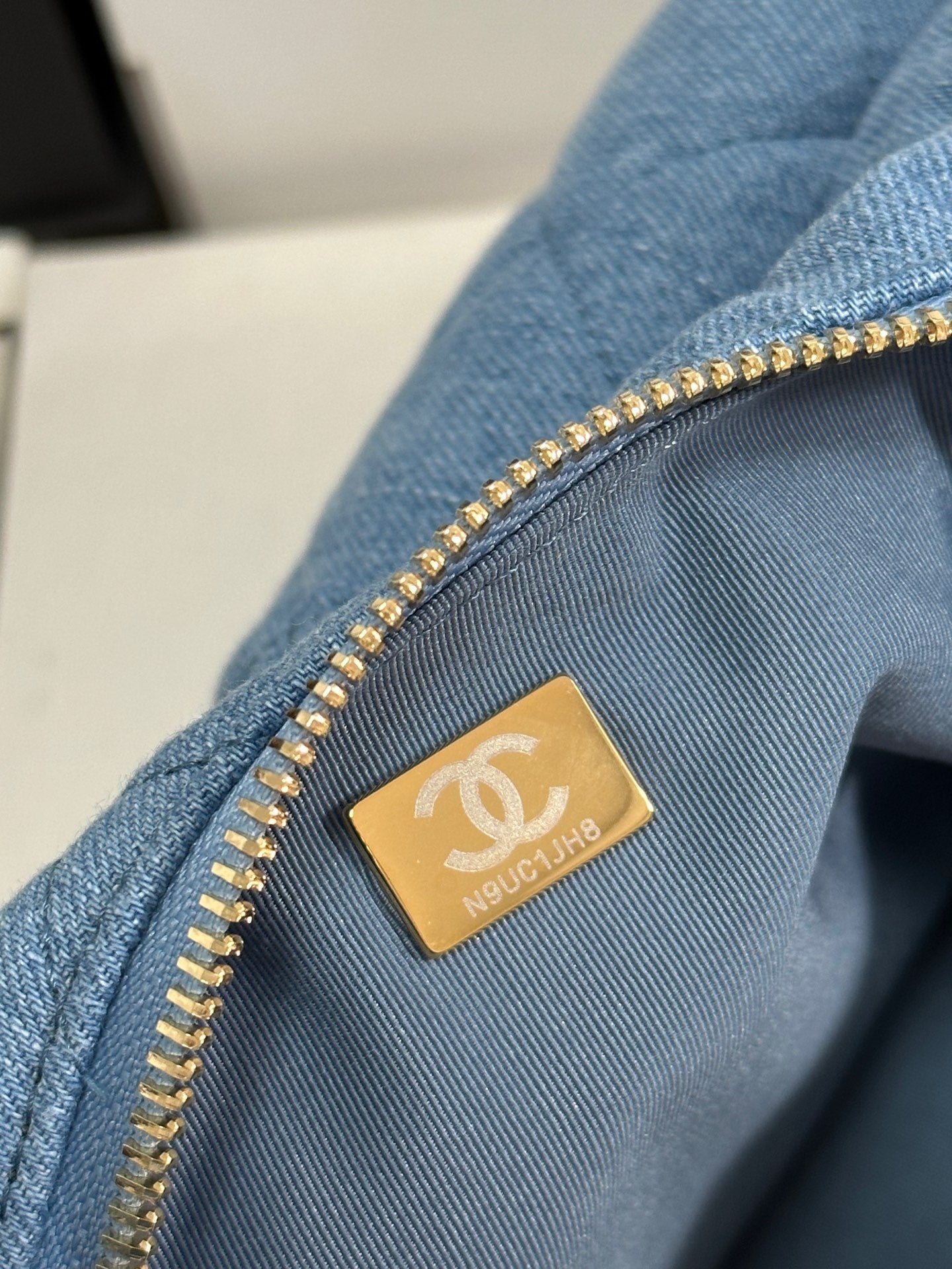 CC 25C Hobo 35cm Baby Blue Demin Gold Hardware 243567 mysite