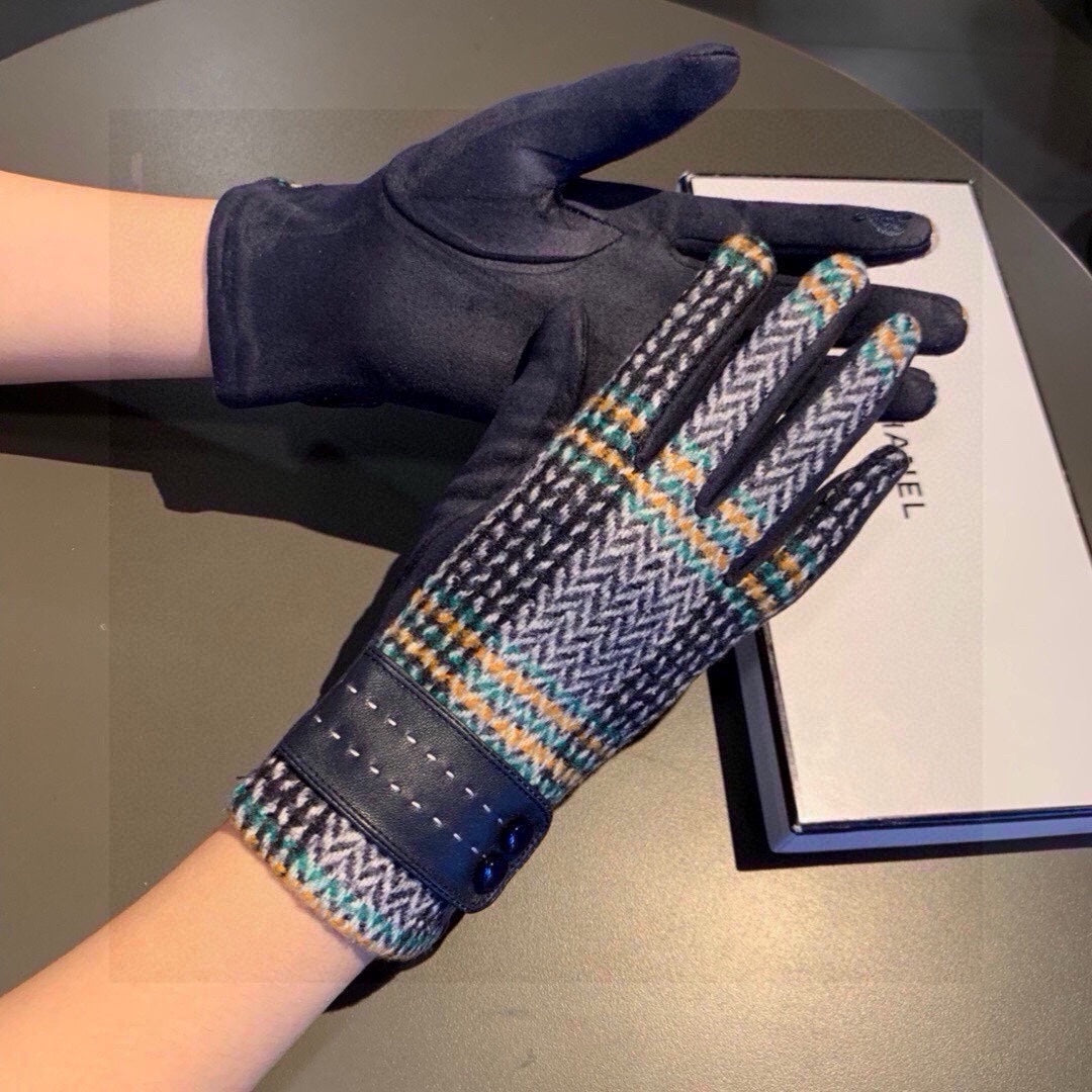 GLOVES IN COLORFUL WOOL 429243 mysite