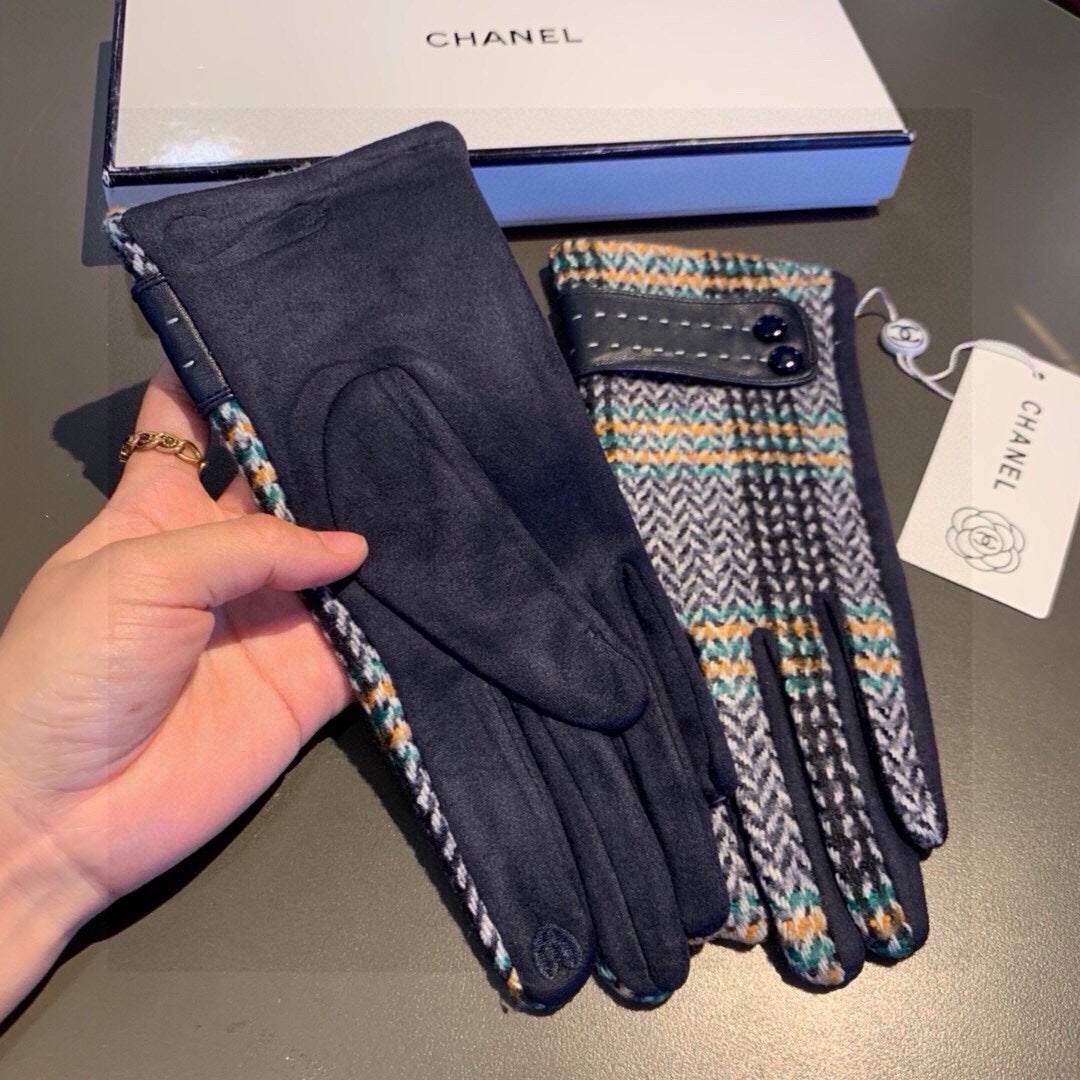 GLOVES IN COLORFUL WOOL 429243 mysite