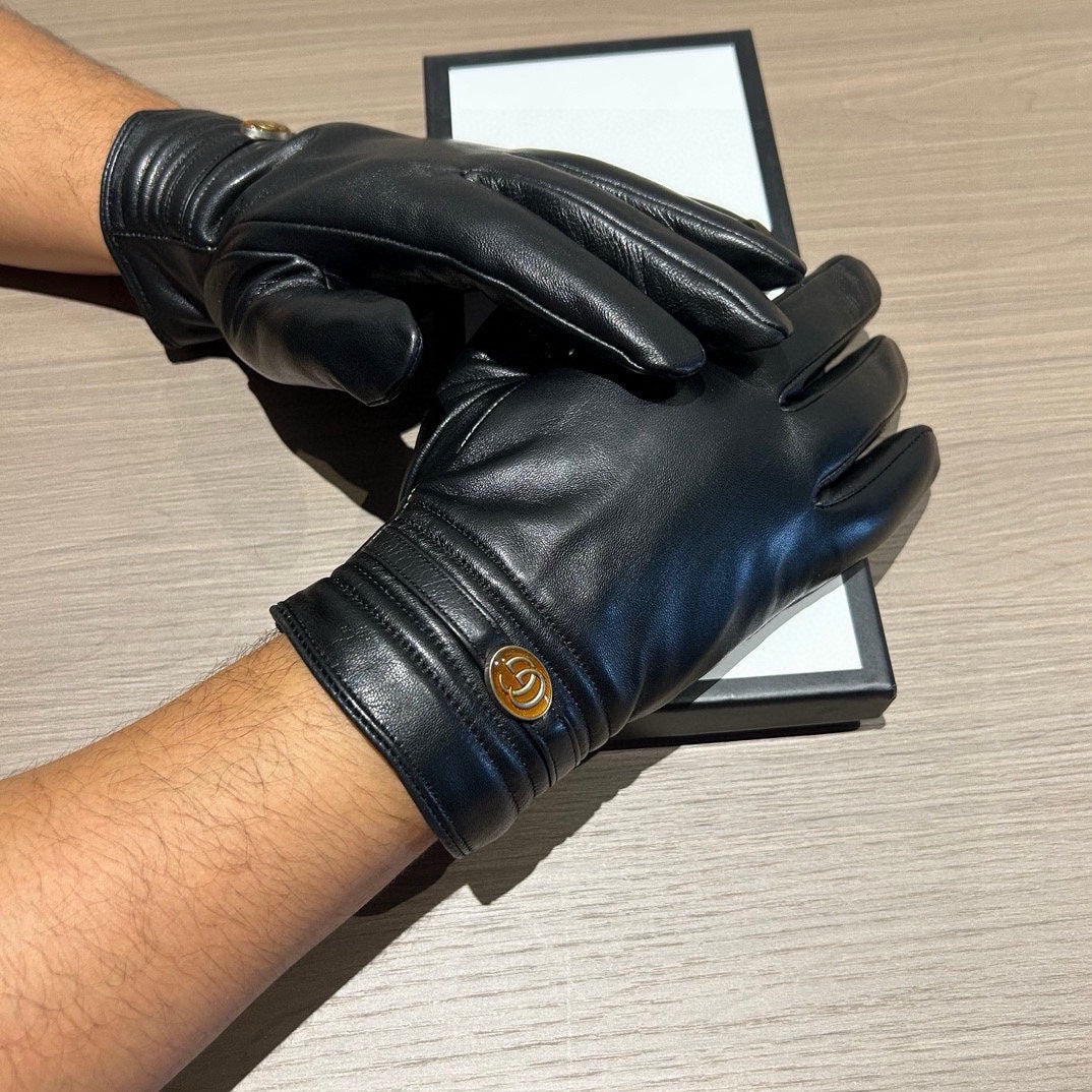 TOUCHSCREEN GLOVES IN BLACK LAMBSKIN 435967 mysite
