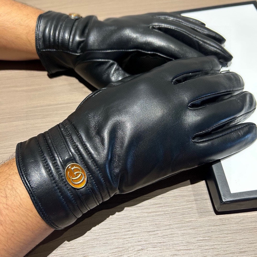 TOUCHSCREEN GLOVES IN BLACK LAMBSKIN 435967 mysite