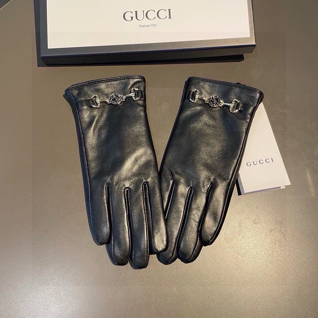 TOUCHSCREEN GLOVES IN BLACK LAMBSKIN AND CASHMERE LINING 462259 mysite