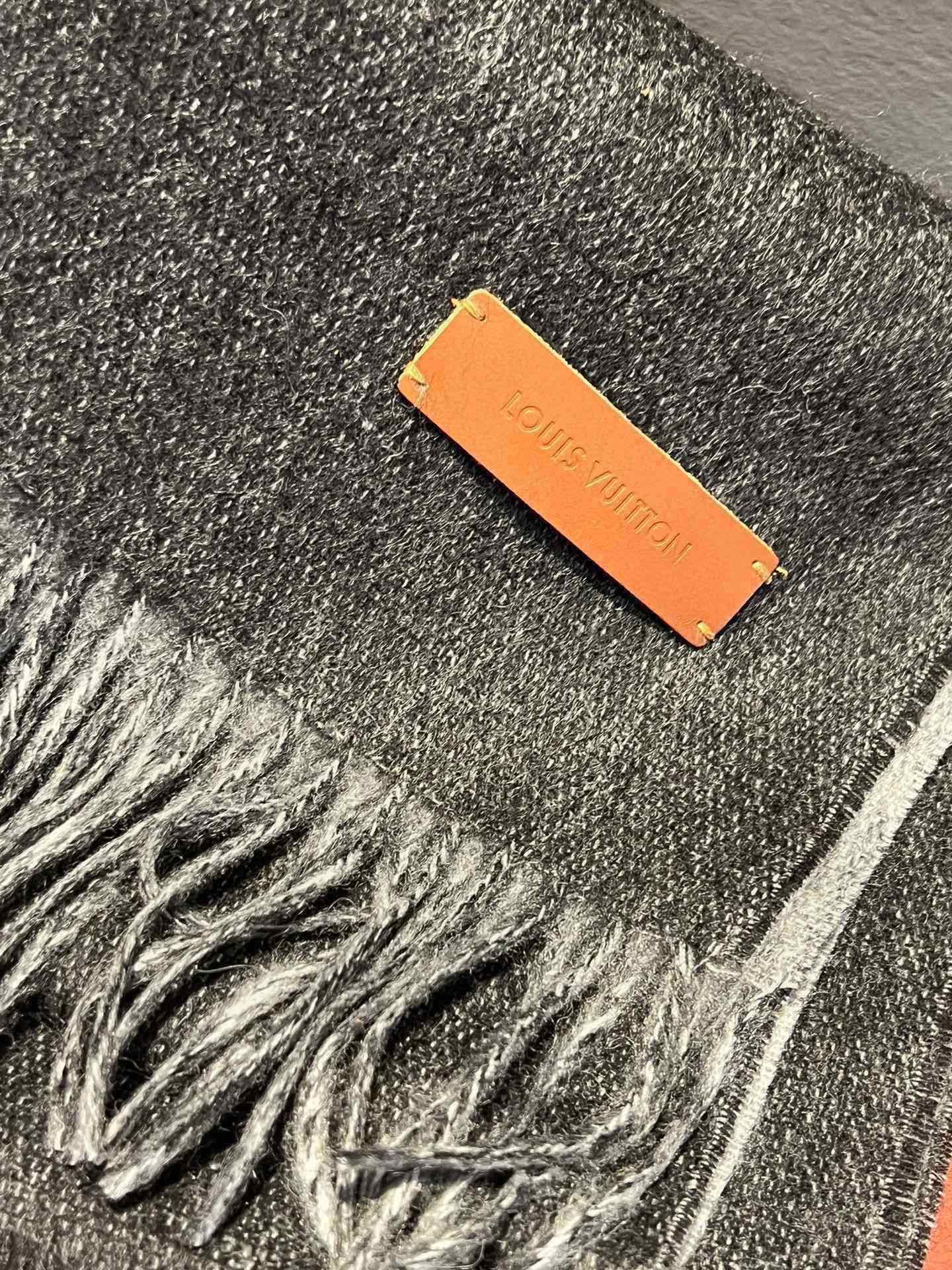 SCARF 180 CM IN BLACK CASHMERE 396477 mysite