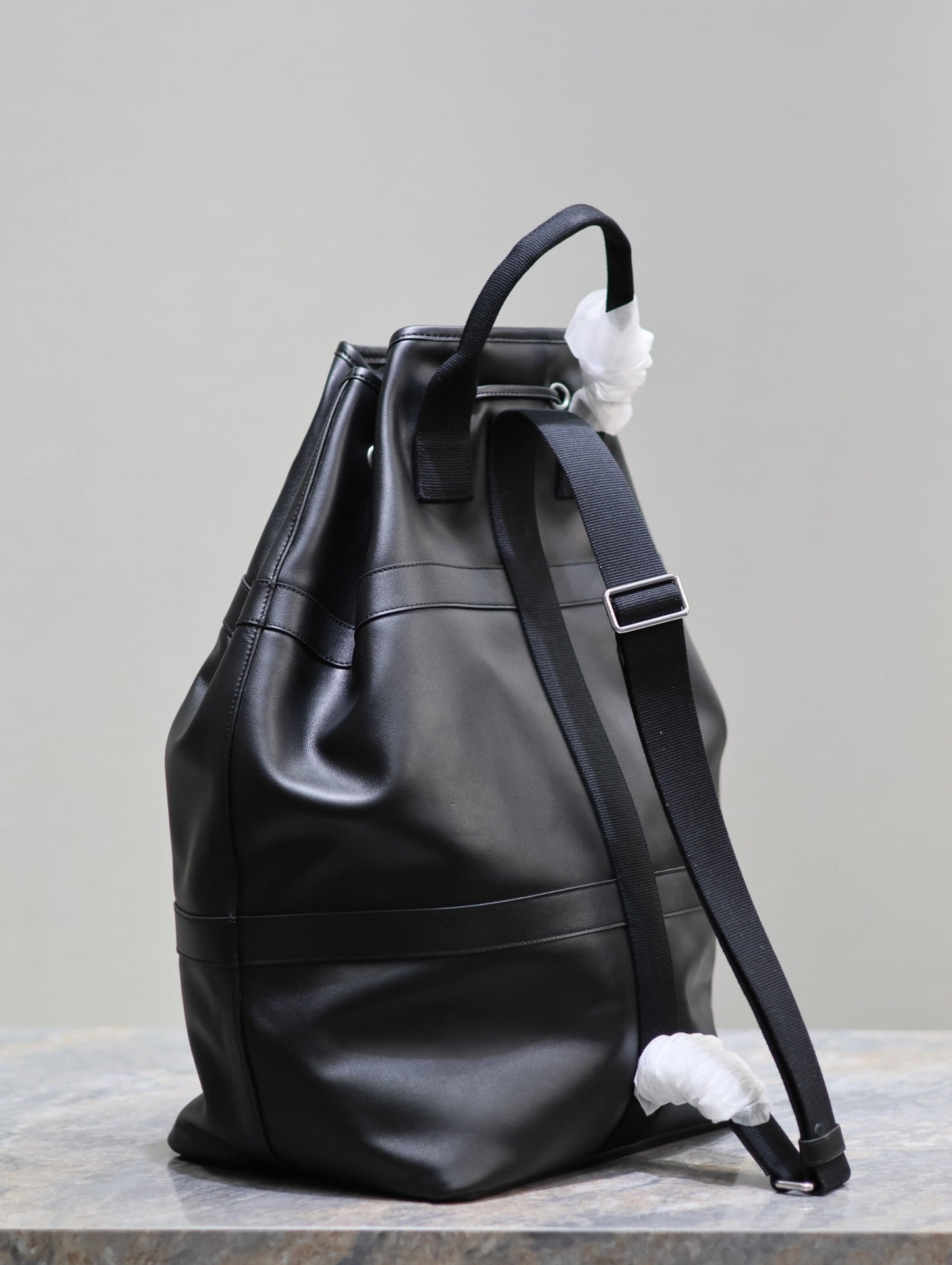 RIVE GAUCHE BACKPACK 49 IN BLACK CALFSKIN mysite