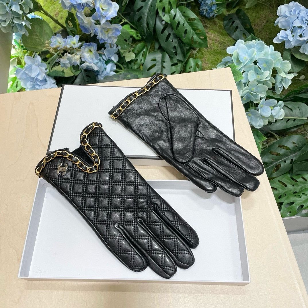 GLOVES IN BLACK LAMBSKIN 464979 mysite