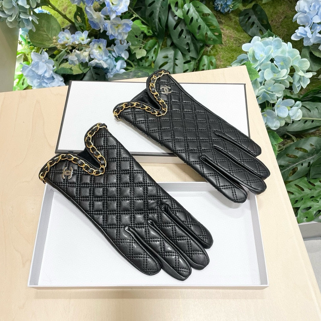 GLOVES IN BLACK LAMBSKIN 464979 mysite