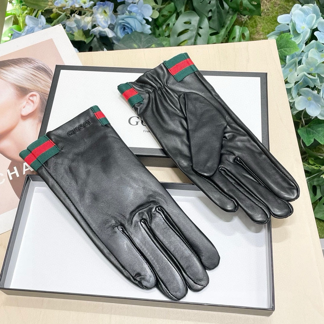 TOUCHSCREEN GLOVES WITH WEB IN BLACK SHEEPSKIN 464982 mysite