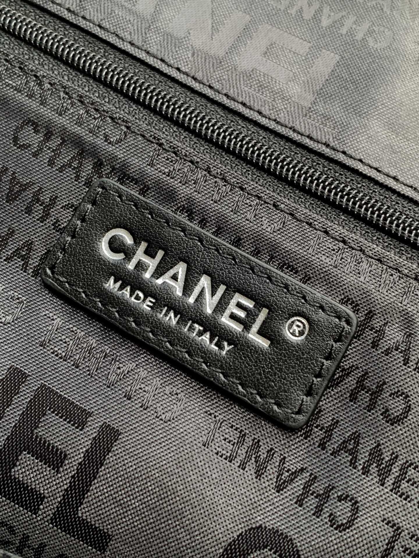 CC Vintage Hobo Bag 40cm Black Lambskin Silver Hardware mysite