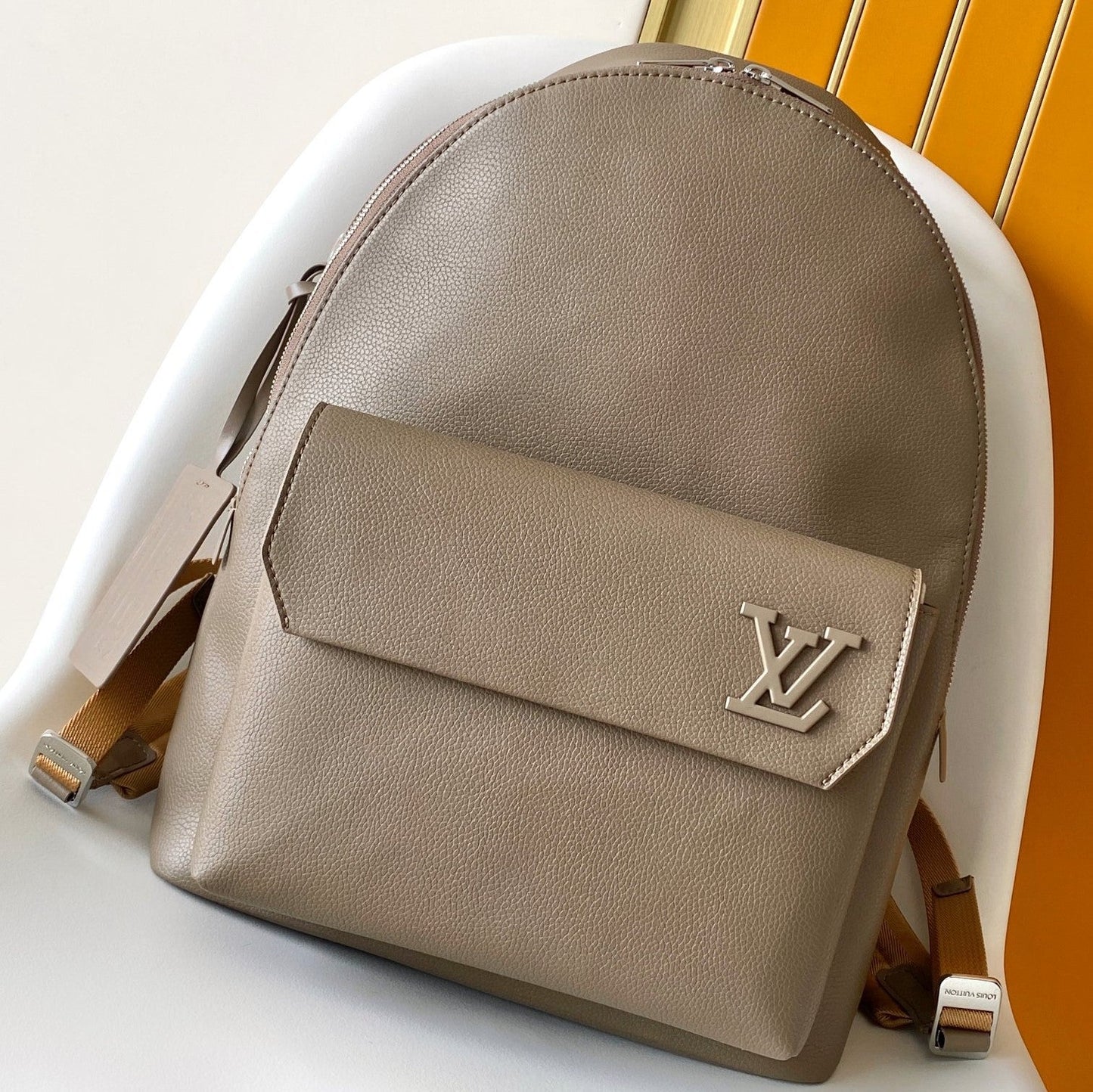 LV M57079 Takeoff Backpack Brown Aerogram Cowhide mysite