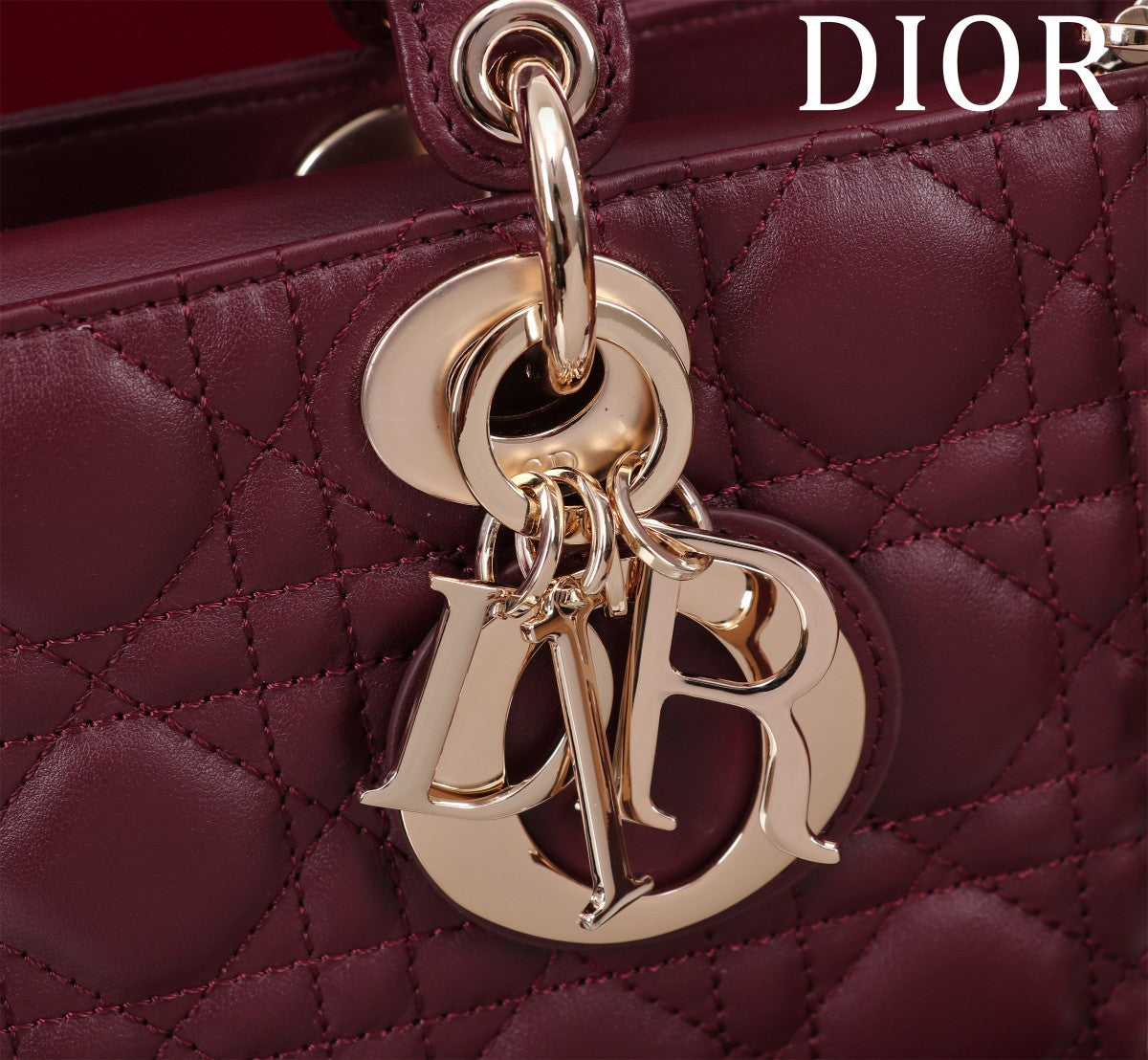 medium lady d-joy 26 burgundy lambskin mysite