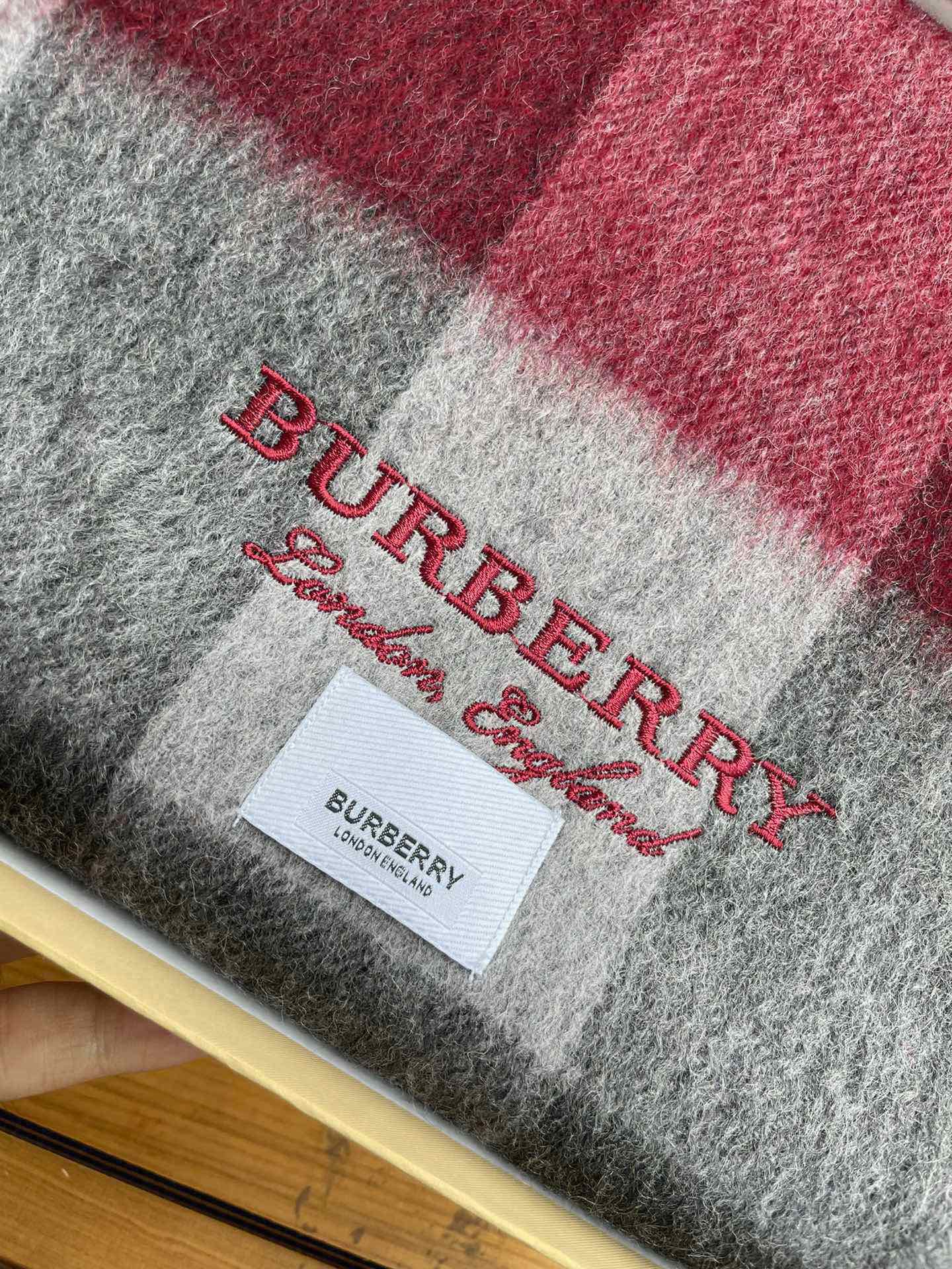 SCARF 180 CM IN CURRANT RED MIX BLACK CASHMERE 394743 mysite