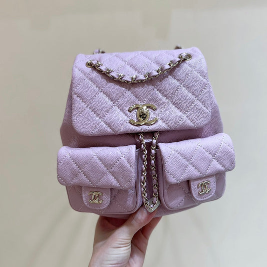 24a duma backpack purple caviar leather light gold hardware mysite