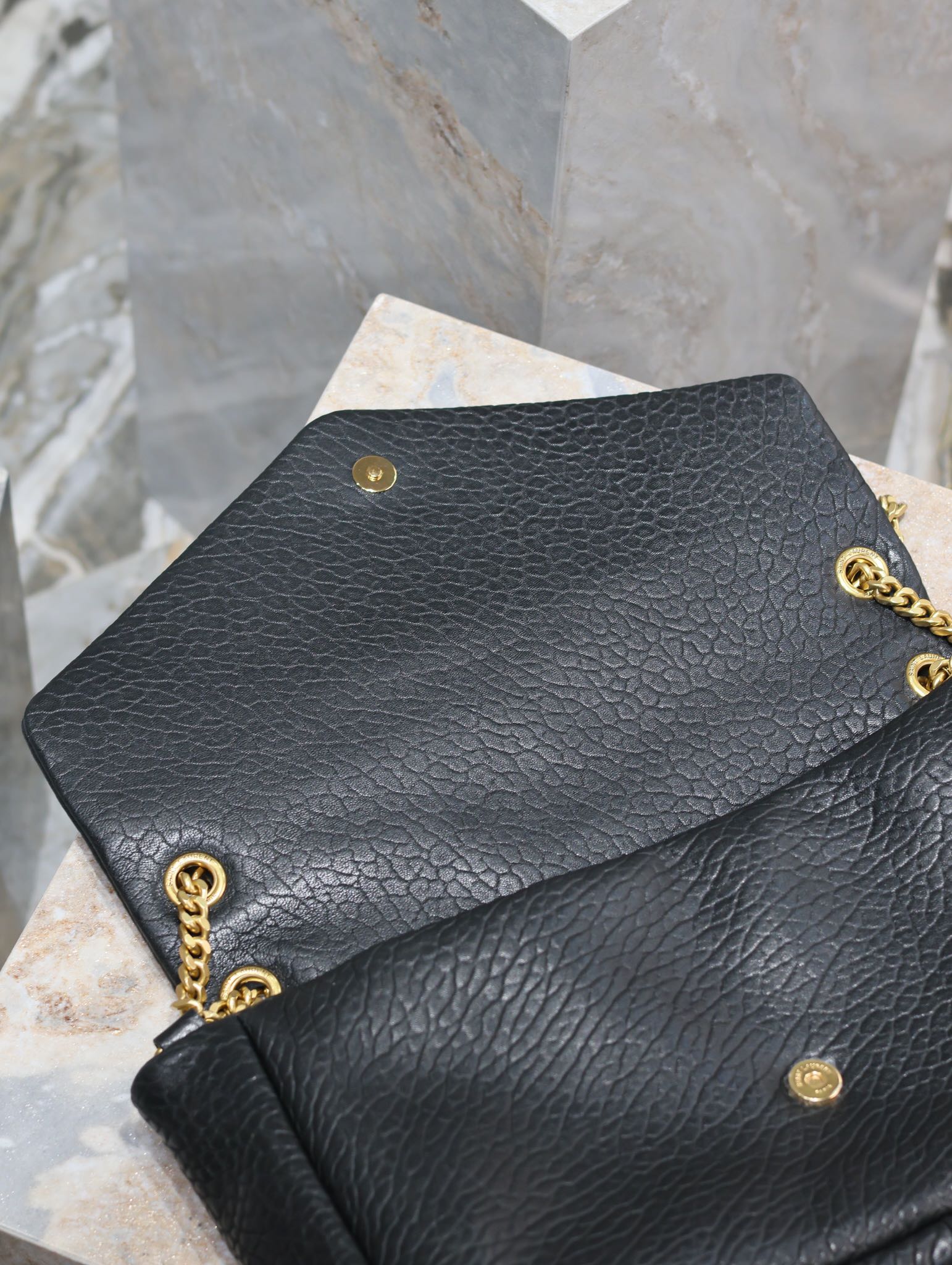 CALYPSO BAG 35 IN BLACK LAMBSKIN GOLD HARDWARE mysite