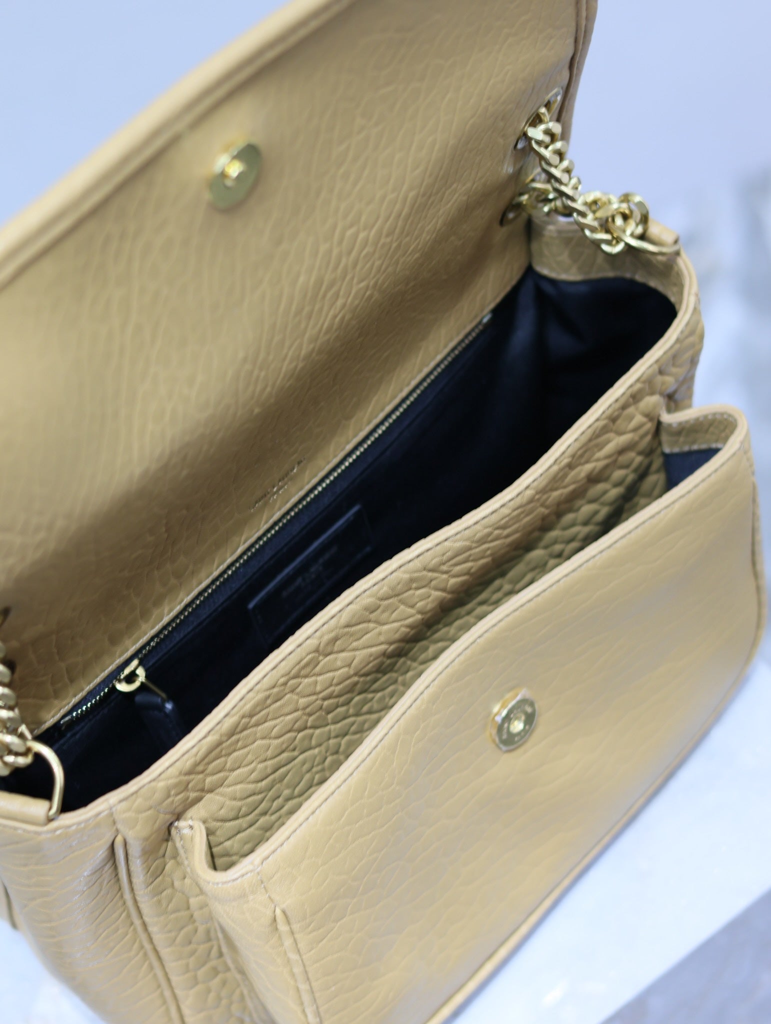 NIKI MEDIUM 28 IN DIJON YELLOW ELEPHANT PATTERN LAMBSKIN mysite