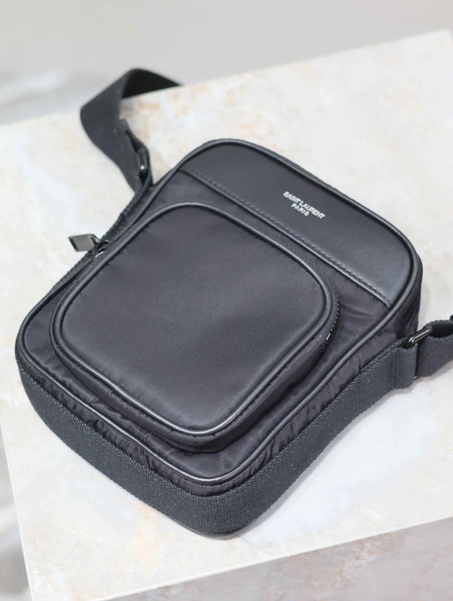CITY MINI CAMERA BAG 18 IN BLACK ECONYL mysite