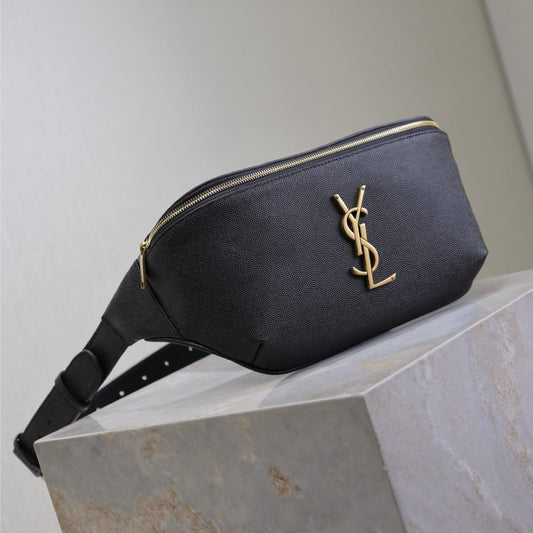 CLASSIC CROSSBODY BAG 25 IN BLACK CAVIAR LEATHER GOLD LOGO mysite