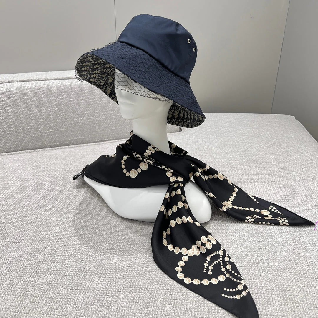 CHANEL 25S SCARF 90 IN SILK 735866 mysite