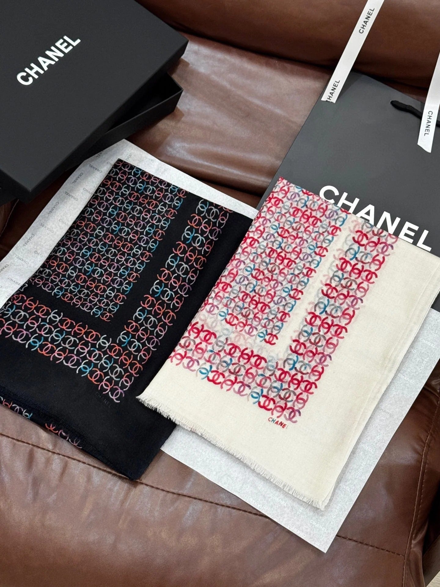 CHANEL 25S SCARF 200 IN CASHMERE 728979 mysite