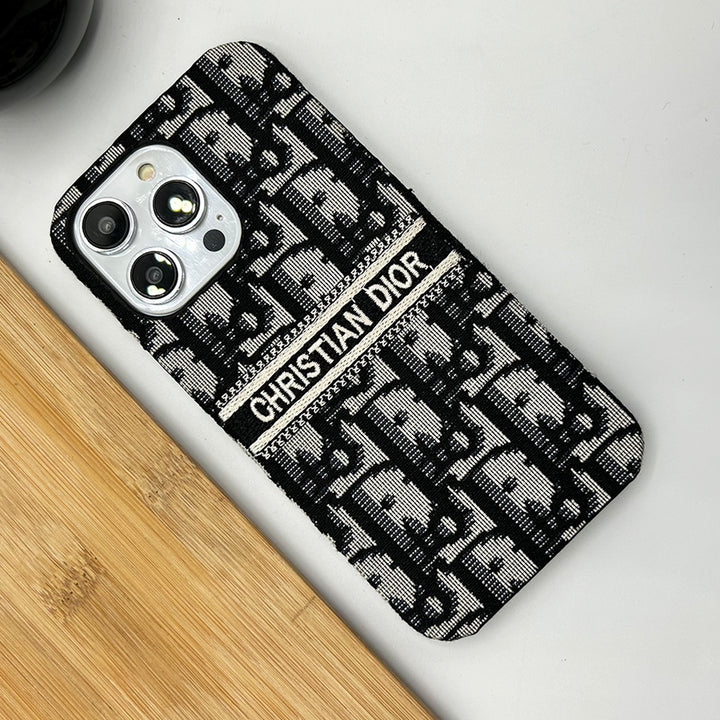Luxury Brand Vertical Belt Stitched Case Cover For iPhones mysite