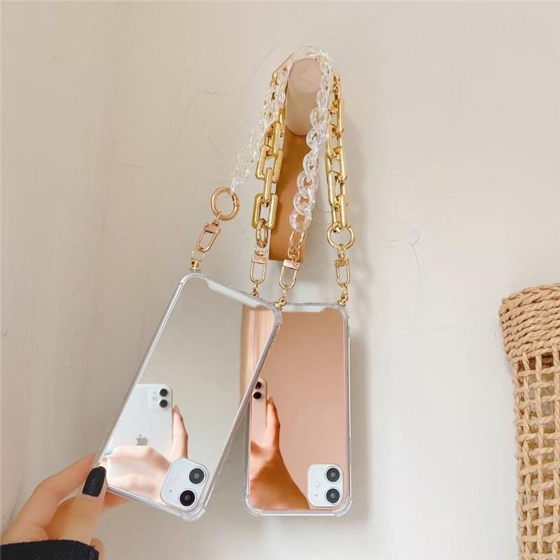 Fashionista Mirror Chain iPhone Case1 mysite
