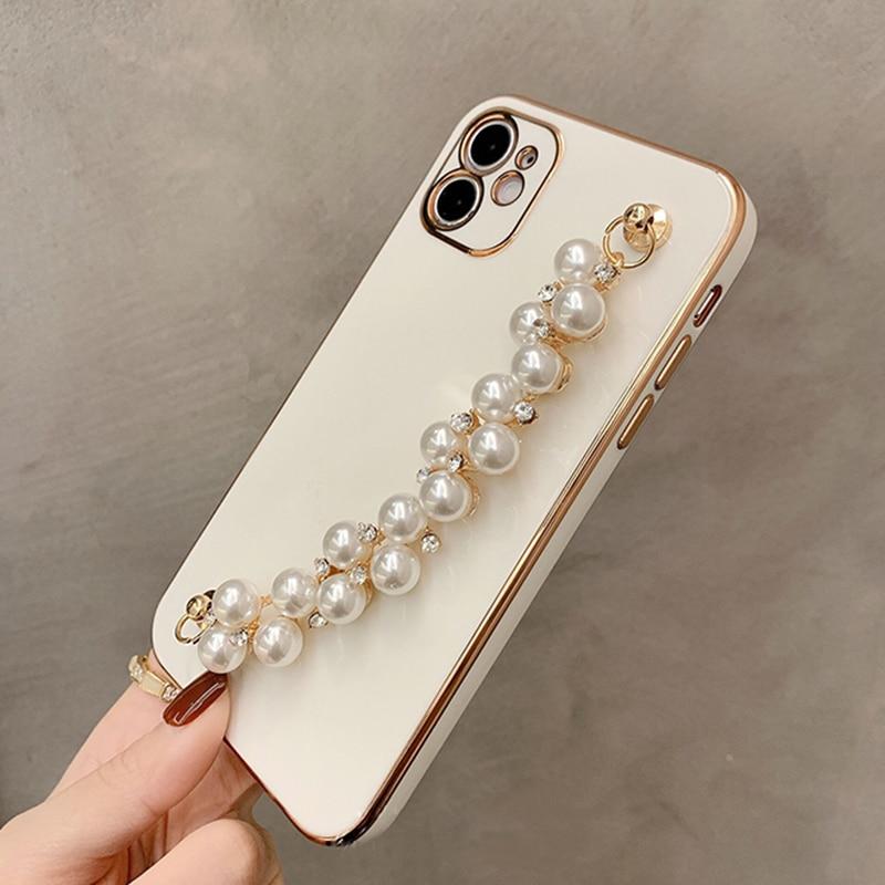 Gloss Pearl Chain iPhone Case1 mysite