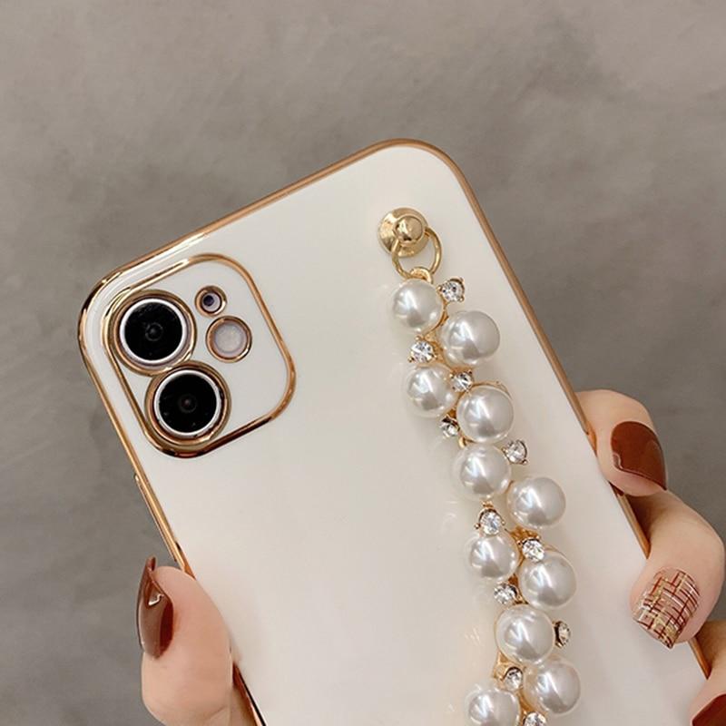 Gloss Pearl Chain iPhone Case1 mysite