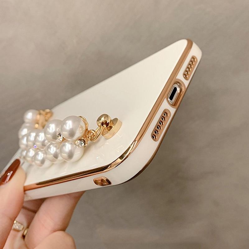 Gloss Pearl Chain iPhone Case1 mysite