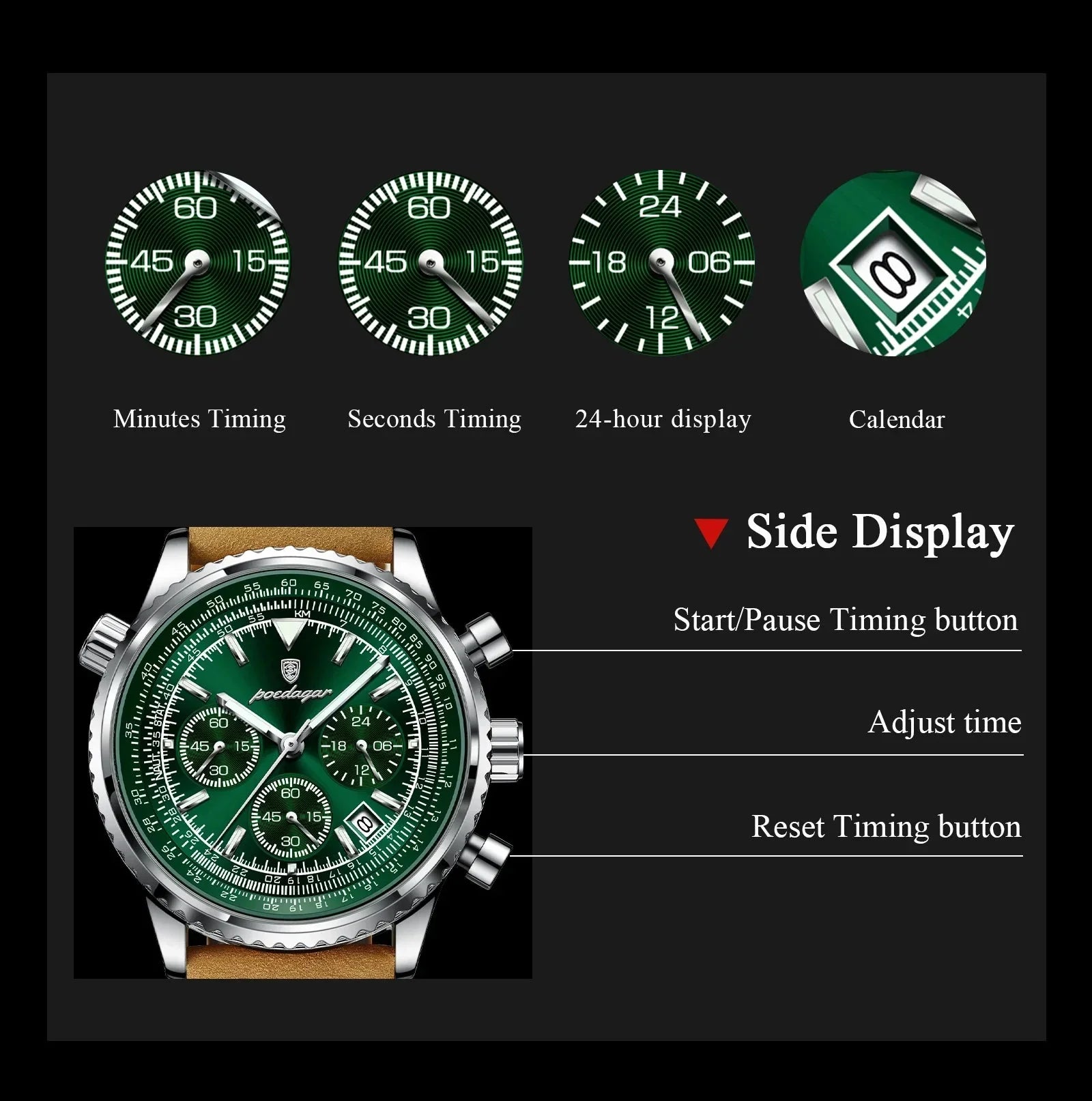 Mystic Veil Phantom Quartz – Illuminated Blackstone Luxury Watchs-1 mysite