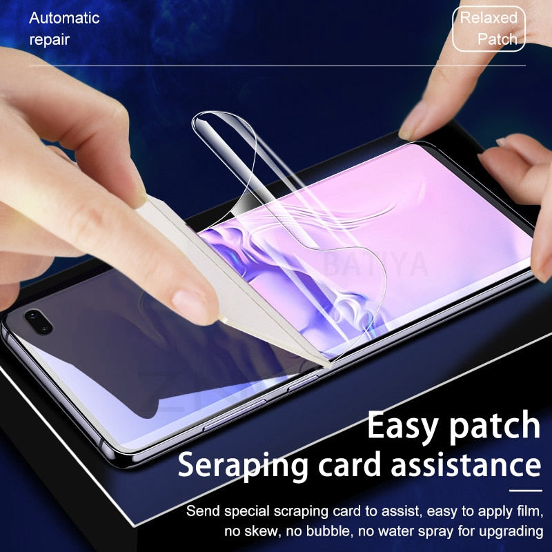 Premium Hydrogel Screen Shield for Samsungs mysite