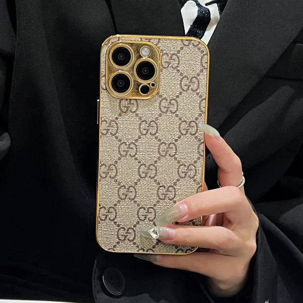 NEW DESIGN SOFT LUXURY IPHONE CASE WITH GOLDEN BORDERs mysite