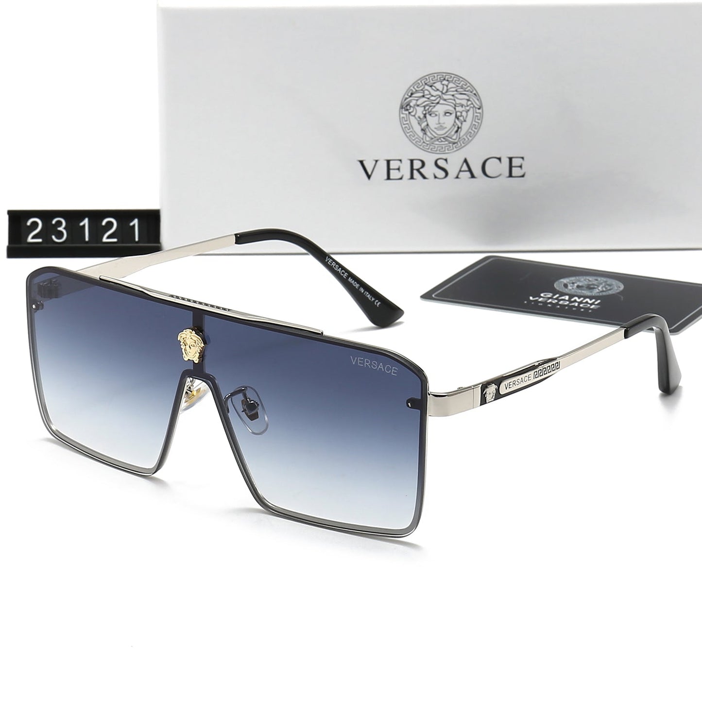 Retro Metal Letter Sunglasses 23121s mysite