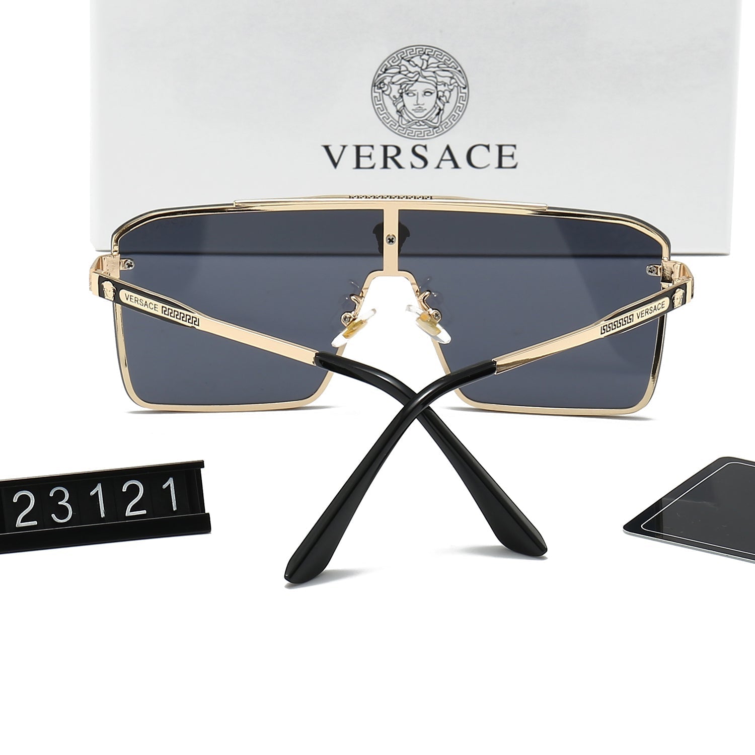 Retro Metal Letter Sunglasses 23121s mysite