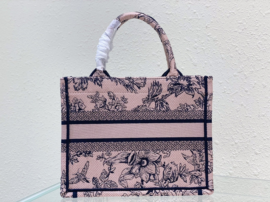 Small CD Book Tote 26.5cm Jardin Botanique Pink mysite