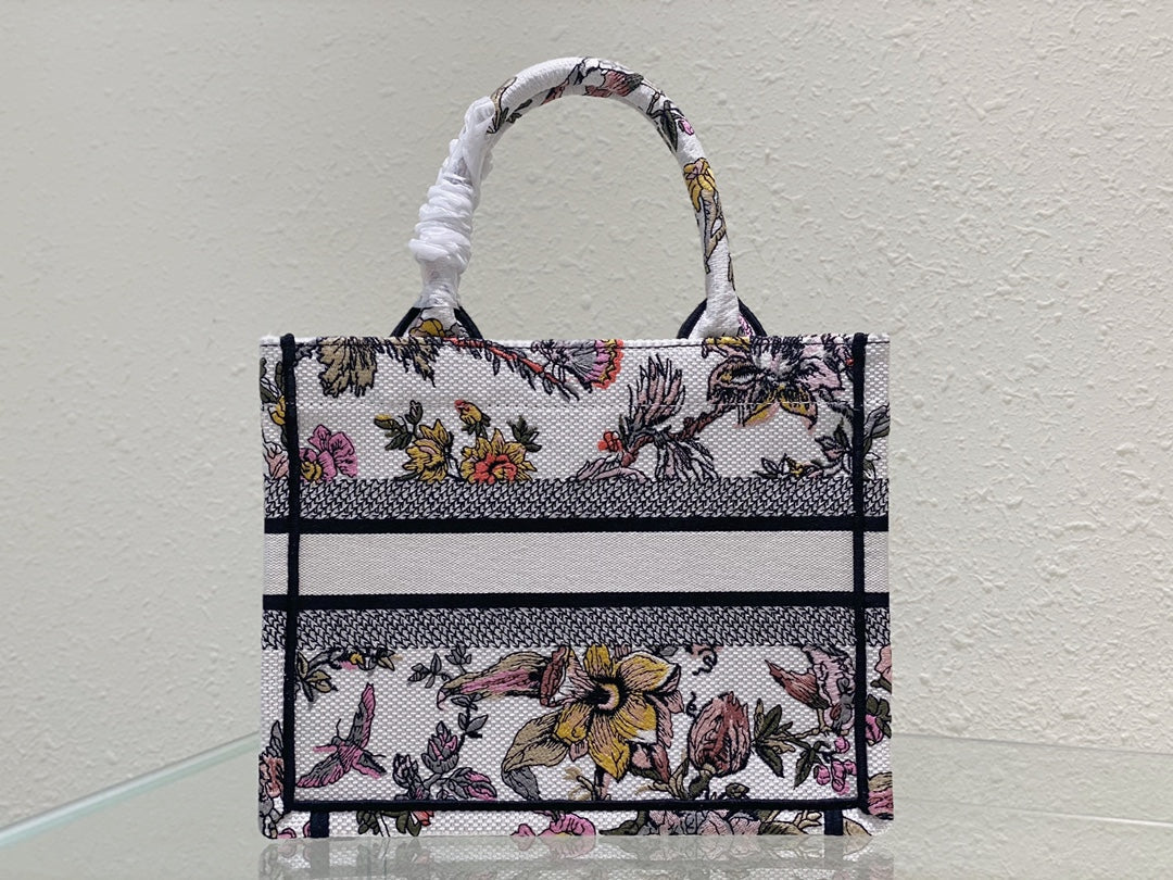Small CD Book Tote 26.5cm Jardin Botanique White mysite