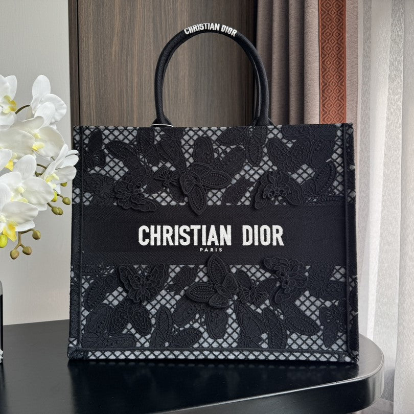 Large CD Book Tote 42cm Butterfly Zodiac Black mysite