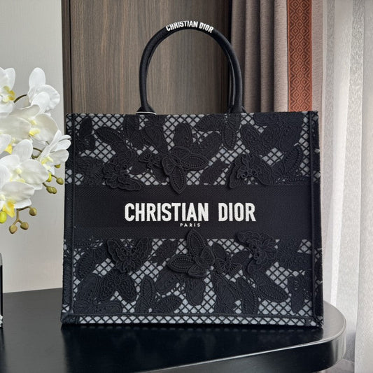 Large CD Book Tote 42cm Butterfly Zodiac Black mysite