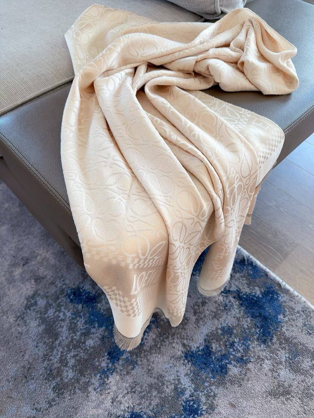 Premium Double-sided Cashmere Fringed Scarf-25 mysite